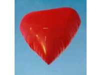Heart shape helium balloons