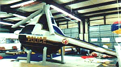 Giant advertising inflatables for sales and events. Helicopter replica giant balloon