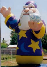 Wizard advertising inflatables - 25 ft.